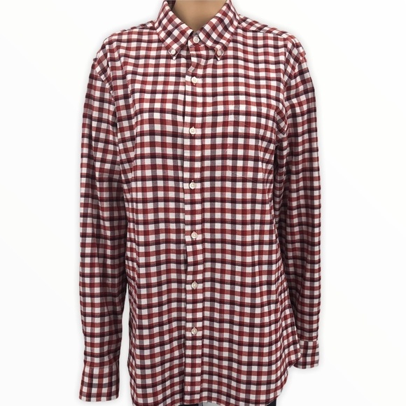 1888 Saddlebred Long Sleeve Button Down Size M - Picture 1 of 8